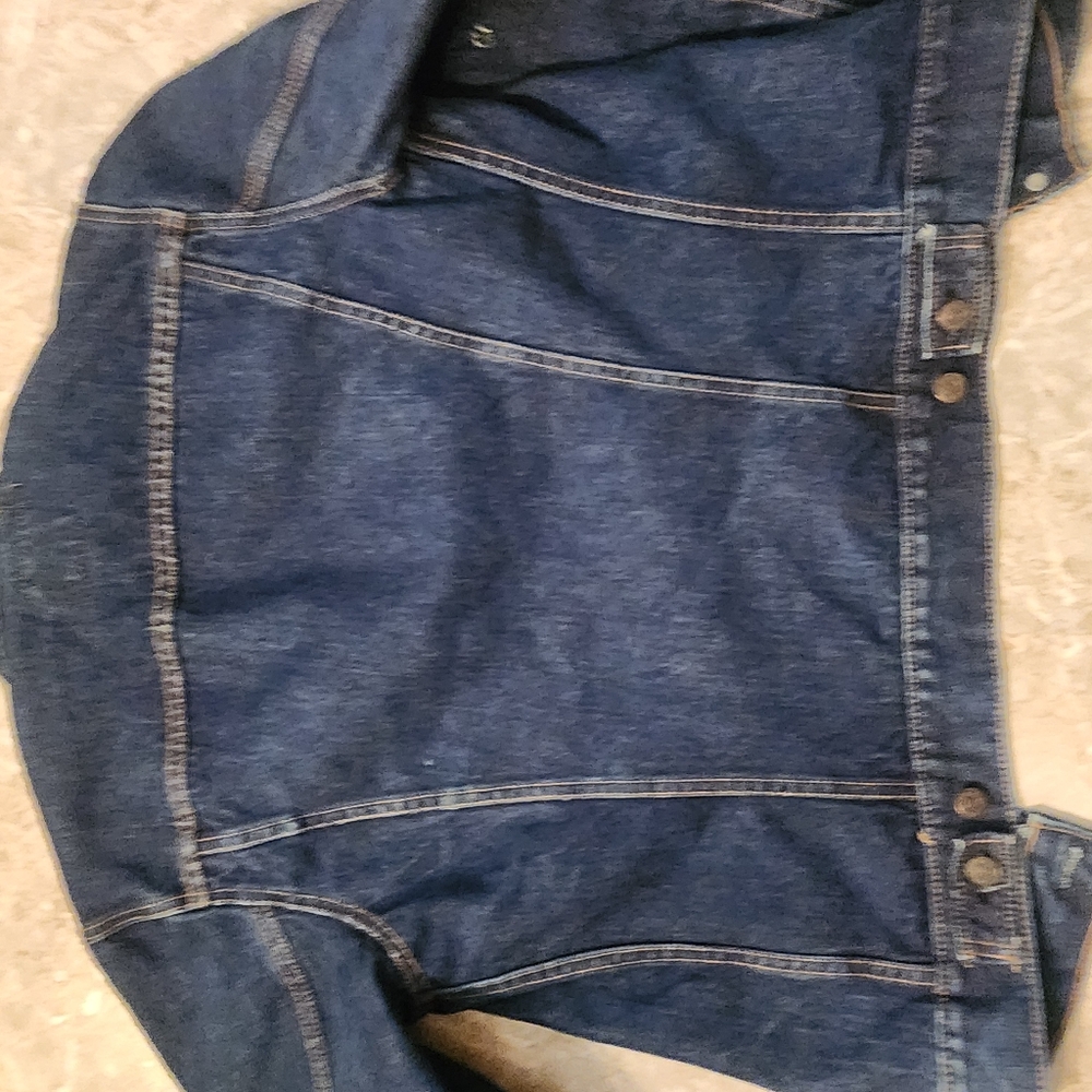 Levi's Big E Vintage Trucker Dark Blue Denim Jacket 1960s - Picture 9 of 14